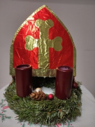 Adventskranz prämiert