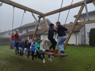 Kirtagaudi an der Grundschule Großholzhausen